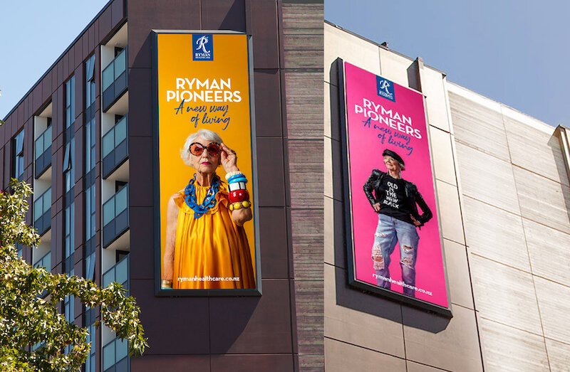 Ryman Pioneers Billboards