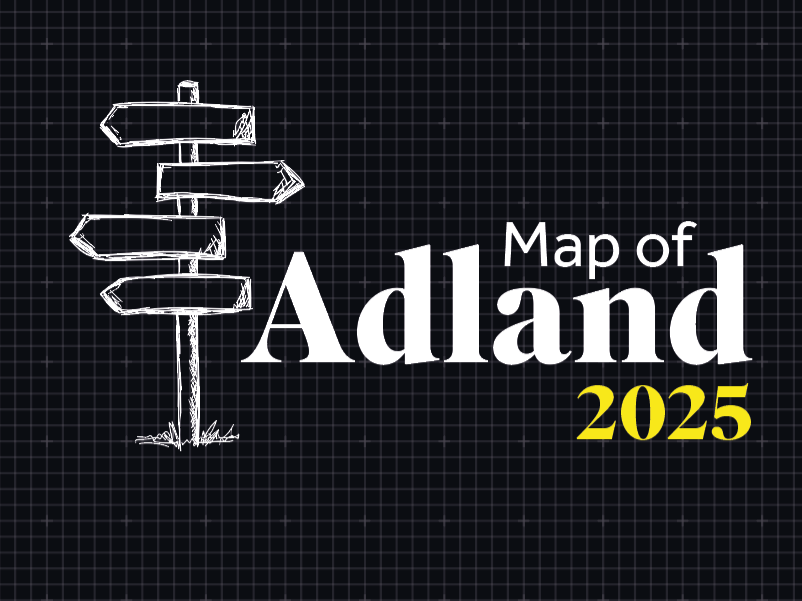 Map of Adland 2025 - New Zealand Marketing magazine