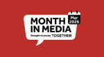 March 2026 month in media