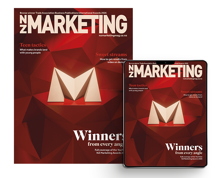 NZ Marketing magazine cover issue 88 September-November 2026